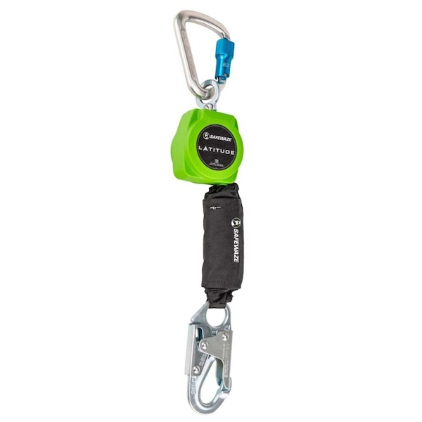 Safewaze Latitude 6' Single Web SRL: Alu Carabiner, Snap Hook 019-5048 - main
